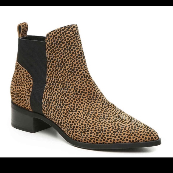 Crown Vintage “Afessa” Bootie in Cheetah Print